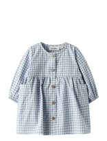 Lil'Atelier - Nbftallula Ls Loose Body Dress Lil - Suknelė kūdikiui ilgomis rankovėmis - Mėlyna