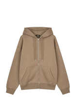 Mads Nørgaard - Standard Luka Hoodie Zip Sweat - Džemperis - Ruda