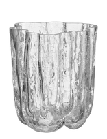 Kosta Boda - Crackle-Vase 121 Mm - Tulpių vaza - Balta