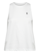 Hummel - Hmlyoga Canja Loose Top - Sportinė palaidinė be rankovių - Balta