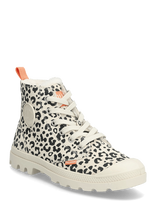 Palladium - Pampa Hi Zip Wl Leo - Suvarstomi batai - Marga / raštuota