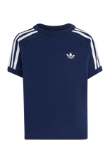 Adidas Originals - 3 Stripes Tee - Marškinėliai trumpomis rankovėmis - Tamsiai mėlyna