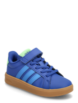 Adidas Sportswear - Grand Court 3.0 El C - Žemakulniai sportbačiai - Mėlyna