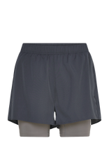 Hummel - Hmlhiit Intensity W 2 In 1 Shorts - Treniruočių šortai - Juoda