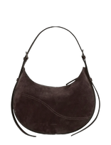 ATP Atelier - Liveri Walnut Suede/Vacchetta - Rankinė - Ruda