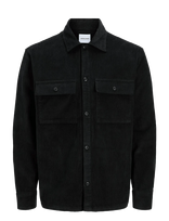 Jack & Jones - Jjeperfect Corduroy Overshirt Ls Sn - Velvetiniai marškiniai - Juoda