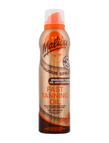 Malibu - Malibu 175Ml Continuous Fast Tanning Oil Spray - Kūno priežiūros priemonė - Nude