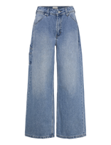ABRAND - 95 Mid Super Baggy Ashtonashton - Platūs džinsai - Mėlyna