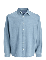 Jack & Jones - Jornorrebro Denim Shirt Ls Sn - Džinsiniai marškiniai - Mėlyna