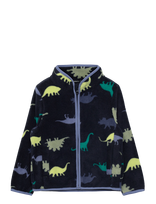 Name It - Nmmmeeko Fleece Jacket Aop2 Noos - Flisinė striukė - Tamsiai mėlyna