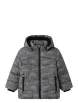 Name It - Nmmmosan Puffer Jacket Ref1 - Striukė - Pilka