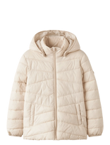 Name It - Nkfmarble Jacket Pb - Striukė - Kreminė spalva