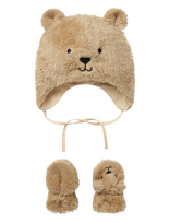 Name It - Nbnmatuta Teddy Set4 - Kūdikių kepurė - Marga / raštuota