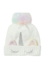 Name It - Nmfmetea Knit Beanie2 - Kepurė - Balta