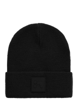 Name It - Nmnmalik Knit Beanie Badge1 - Kepurė - Juoda