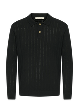 ONLY & SONS - Onskent Life Reg 12 Ls Polo Knit - Polo marškinėliai ilgomis rankovėmis - Juoda