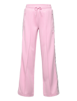 Hummel - Hmljr Wide Leg Poly Tape Pants - Sportinės kelnės - Rožinė