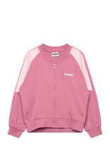 Hummel - Hmlmini Loose Block Zip Jacket - Bomberio striukė - Rožinė