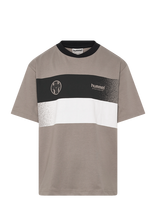 Hummel - Hmljr Loose Change T-Shirt Ss - Sportiniai viršutiniai drabužiai - Pilka