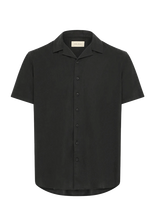 Blend - Bhbobby Linen Cuba - Laisvalaikio marškiniai - Juoda