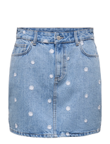 ONLY - Onlstella Daisy Short Skirt Dnm Noos - Džinsinis sijonas - Mėlyna