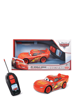 Jada Toys - Disney Cars Remote-Controlled Lightning Mcqueen 1:32 - Nuotolinio valdymo žaislai - Raudona