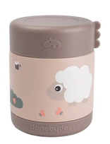 Done By Deer - Insulated Food Jar Tiny Farm Powder 300 Ml - Kūdikių maisto indelis - Rožinė