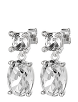 Dyrberg/Kern - Antonia Ss Crystal - Kabantys auskarai - Sidabro