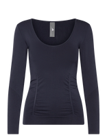 Adidas By Stella McCartney - Asmc Tst S Top - Sportiniai marškinėliai ilgomis rankovėmis - Tamsiai mėlyna