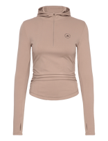 Adidas By Stella McCartney - Asmc Std Ls Tee - Sportiniai marškinėliai ilgomis rankovėmis - Smėlio