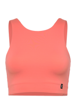 On - Core 2-In-1 Crop - Sportinė palaidinė be rankovių - Koralinė spalva