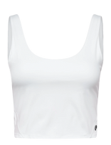 Björn Borg - Ace 2 In 1 Cropped Tank - Sportinė palaidinė be rankovių - Balta