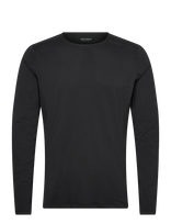 Björn Borg - Borg Feather Long Sleeve T-Shirt - Sportiniai marškinėliai ilgomis rankovėmis - Juoda