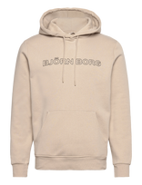 Björn Borg - Borg Essential 3 Hoodie - Sportinis džemperis su gobtuvu - Smėlio