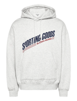 Björn Borg - Borg Oversized Hoodie - Sportinis džemperis su gobtuvu - Pilka