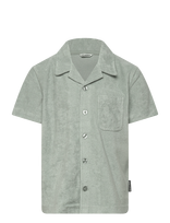 Björn Borg - Borg Toweling Pool Shirt - Marškiniai trumpomis rankovėmis - Pilka