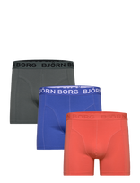 Björn Borg - Cotton Stretch Boxer 3P - Bokseriai - Marga / raštuota