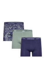 Björn Borg - Cotton Stretch Boxer 3P - Bokseriai - Tamsiai mėlyna