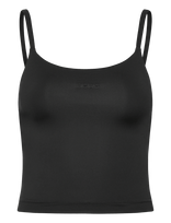 Björn Borg - Studio Soft Cropped Tank Top - Sportinė palaidinė be rankovių - Juoda