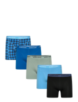 Björn Borg - Cotton Stretch Boxer 5P - Bokseriai - Marga / raštuota