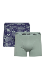 Björn Borg - Cotton Stretch Boxer 2P - Bokseriai - Mėlyna