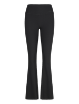 Björn Borg - Studio Ribbed Flare Tights Regular - Treniruočių tamprės - Juoda