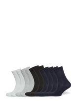 Björn Borg - Essential Sock 10P - Įprastos kojinės - Pilka