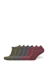 Björn Borg - Essential Ankle Sock 6P - Kojinės iki kulkšnių - Marga / raštuota