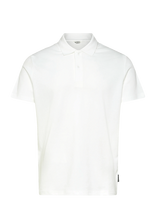 Björn Borg - Borg Polo Shirt - Megzti polo marškinėliai trumpomis rankovėmis - Balta