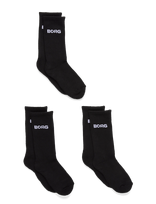 Björn Borg - Essential Crew Sock 3P - Kojinės - Juoda