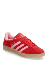 Adidas Originals - Gazelle Indoor W - Sportiniai žemapadžiai sportbačiai - Raudona