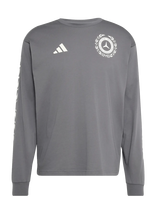 Adidas Performance - Mer Sa Tee Ls M - Pilka