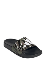 Adidas Sportswear - Adilette Shower Logo K - Baseino šlepetės - Chaki spalva