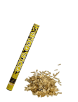 Joker - Confetti Shooter Guld 60 Cm - Vaikų gimtadieniui - Aukso